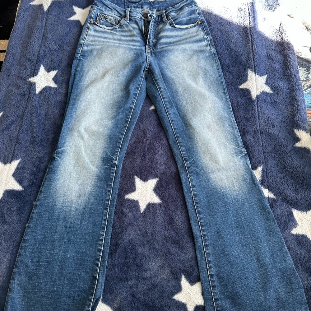 Buckle Women's Light Blue Boot Cut Jeans